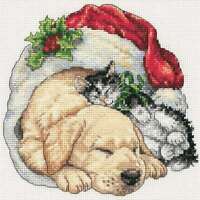 Counted Cross Stitch Kit Lilac Sunrise chevaux BT-133