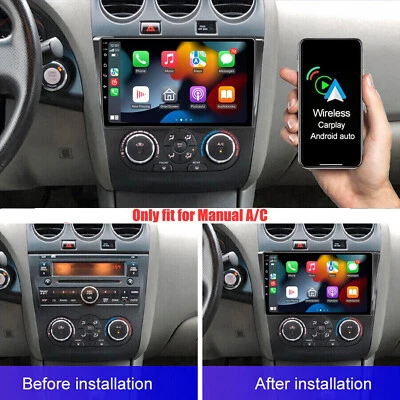 FORTDOWS For Nissan Altima 2007-2012 Apple Carplay Car Radio Android 11 GPS FM Stereo