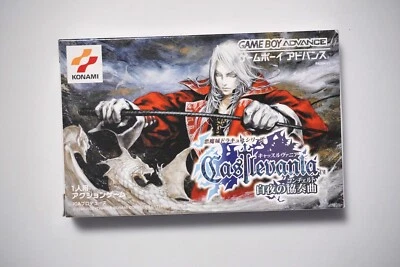 Game Boy Advance Castlevania Harmony of Dissonance boxed Japan GBA Game US Sell - Image 1 of 4