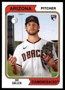 2020 Topps Archives Zac Gallen Rookie Arizona Diamondbacks #172 R8 - Picture 1 of 2
