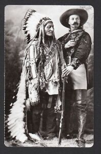 SITTING BULL = INDIAN CHIEF = BUFFALO BILL= FRONT BK PAGE of 2 Canada 2014 #2763