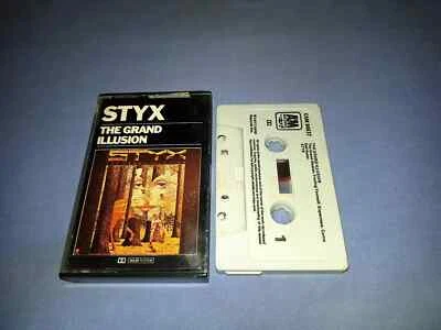 STYX THE GRAND ILLUSION CASSETTE TAPE ALBUM - Image 1 of 2