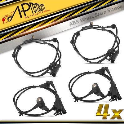 Sensor de velocidad de rueda ABS delantero y trasero A-Premium 4x para Infiniti G25 2011-2012 G35 Foto 1 de 4