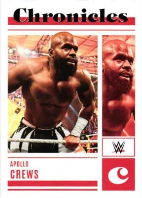 2023 Panini Chronicles WWE #3 Apollo Crews - Image 1 of 2