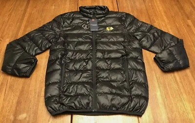 $100 FANATICS CHICAGO BLACKHAWKS NHL HOCKEY PUFFER JACKET BLACK SIZE SMALL - Image 1 of 4