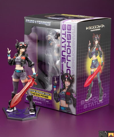 Kotobukiya Transformers BISHOUJO Nemesis Prime Black Convoy Limited 1/7 NEW Cover