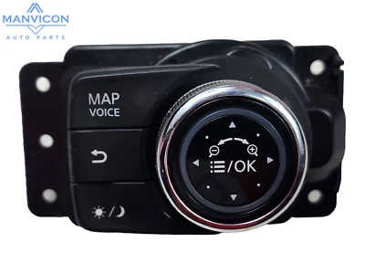 2014-2018 Infiniti Q50 Navigation Console Control Knob Switch 283952V73A OEM - Image 1 of 4