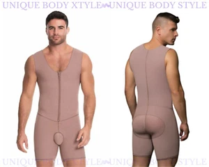 Fajas Colombianas Post Op Men's Full Body Compression Girdle Delie D'Prada 11016 - Picture 1 of 8