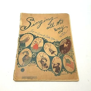 Floy Adele Rossman 1932 Singing All The Way Songs And Games For Little Folks - Picture 1 of 12