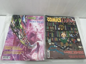 Comics Journal #223 (Pt 1) #224 (Pt 2) Alex Ross Interview & Art - Larry Gonick - Bild 1 von 2