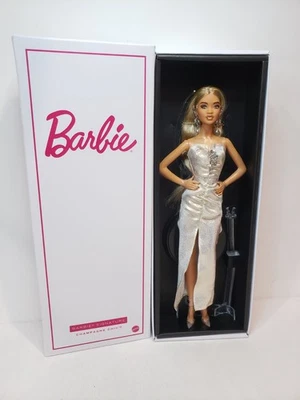 BLONDE CHAMPAGNE CHIC BARBIE DOLL 2025 ROME & SPANISH CONVENTION MATTEL JBJ59  - Image 1 of 4