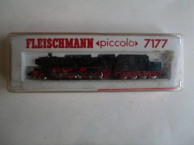 AN N GAUGE FLEISCHMANN PICCOLO 7177 BOXED A/F (RUNNING SLOWLY? SPARES OR REPAIR) - Image 1 of 4