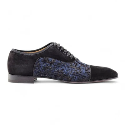 Christian Louboutin Greggo Oxford Shoes - Blue EU 42 US 9 Limited Ed. New $1195 - Image 1 of 4