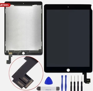 LCD Display Bildschirm für iPad Air 2 A1566 A1567 9.7 - Schwarz - Bild 1 von 1