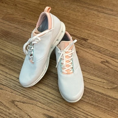ECCO 女式 Cool Pro Gore-tex 防水高尔夫鞋 8-8.5 码 — 第 1/4 张图片