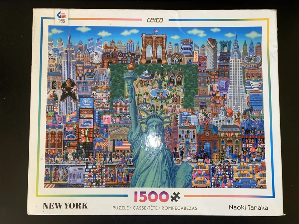1500 pc OOP NEW YORK CITY Naoki Tanaka CEACO Complete 2014 - Image 1 of 4