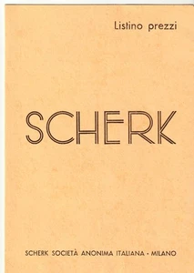 SCHERK - LISTINO 1940 - Foto 1 di 3