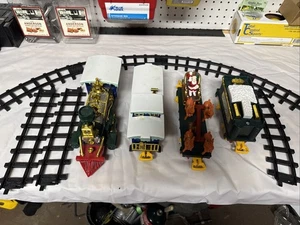 Vintage 1992 Toy State Christmas Magic Train Set Musical Light Up Animated Works - Picture 1 of 12