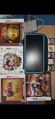 2ds XL com carregador, estojo e 9 jogos. - Imagem 1 de 4