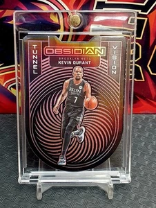 2021 PANINI OBSIDIAN KEVIN DURANT TUNNEL VISION LIGHT PURPLE 1/5 - Picture 1 of 2