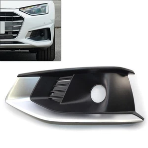 Front Bumper Fog Light Grille Cover Trim For Audi A4L 2020-2022 - Picture 1 of 7
