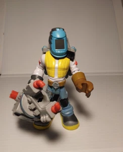 Fisher-Price Rescue Heroes Carlos Kitbash Rescue Pack Spielzeug Actionfigur Mattel  - Bild 1 von 7