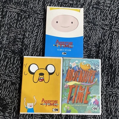 Adventure Time: Season 1 (DVD,2010,2-Disc Set) Great Cond. + 2 more A.T. DVDs! - Image 1 of 4
