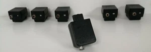 6X Genuino Oficial Original Nintendo 64 N64 RF/AV MODULADOR AÉREO BLOQUE PAL UK - Imagen 1 de 7