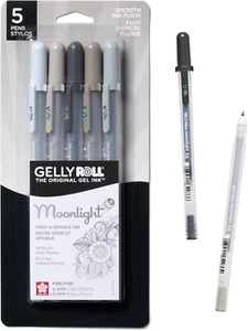 SAKURA Gelly Roll Moonlight 06 Gel Pens - Fine Point Ink Pen for Journaling, Art - Picture 1 of 6