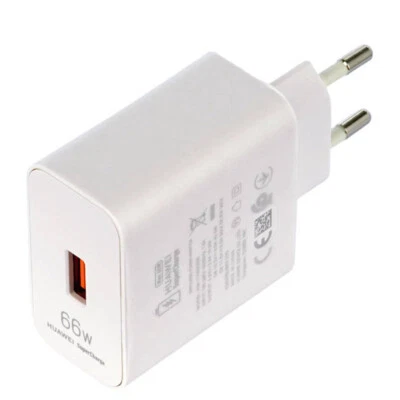 BULK caricabatteria USB-A originale Huawei 66W per OnePlus Nord 2 5G 6W6 - Immagine 1 di 2