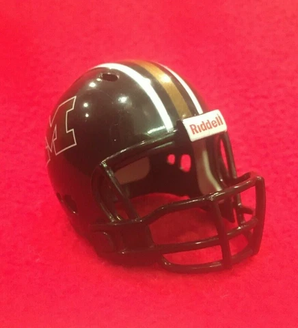 Riddell pocket pro football helmet Missouri Tigers REVOLUTION style "M" logo Cover