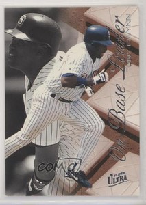 1996 Fleer Ultra On-Base Leaders Tony Gwynn #3 HOF