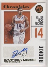 2018-19 Panini Chronicles Signatures Gold /10 De'Anthony Melton Rookie Auto RC