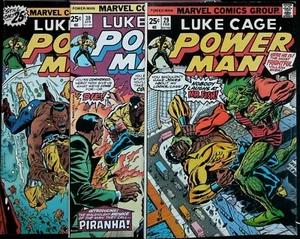 Luke Cage, Power Man Comic Book Lot Includes #29, #30 & #31 - Very Fine Range - Picture 1 of 10