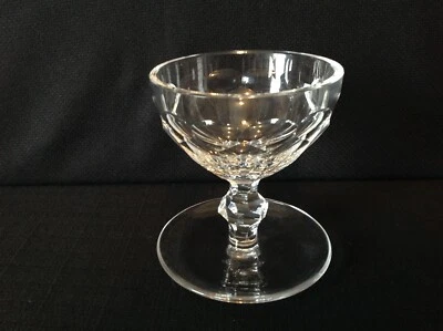 Waterford Crystal Curraghmore (Cut) 1 Imperfect Footed Dessert Glass Rough Edge - Image 1 of 4