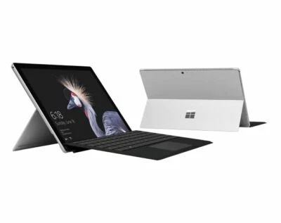 Microsoft Surface Pro 12,3 Zoll Windows 10 Tablet lüfterlos WQHD mit Type Cover - Bild 1 von 4