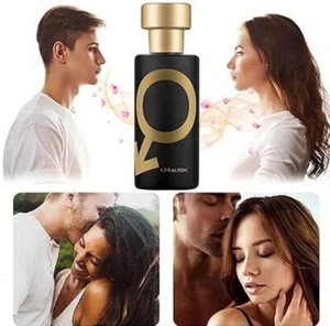 Aphrodisiac Golden Lure Her Pheromone Perfume Spray For Men to Attract Women - Picture 1 of 3