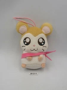 Hamtaro Hamster B1211 Pashmina Mafura Chan 6" Plush Furyu Toy Doll Japan - Picture 1 of 7