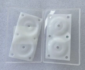 2PCS/Set NEW For Vacuum Pump Diaphragm PTFE Diaphragm for SYSTEC 40*76mm#amkp - Picture 1 of 2