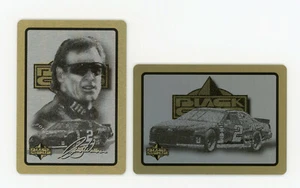 Rusty Wallace 1996 Finish line Black Gold Micro Etched Metal Card #C2 / #D2 Set - Picture 1 of 2