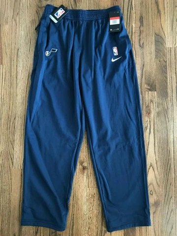 62 Nike Utah Jazz Team Travel Performance Pants Navy Men's Sz L, XL Cover