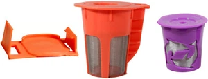 Keurig 2.0 Brewers K-Cup K-Carafe Clever Clip Refillable Reusable Filter Cups K - Picture 1 of 19
