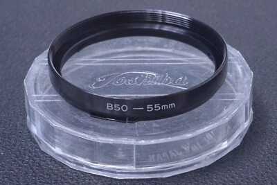 ✅ UNBRANDED STEP UP RING B50 TO 55MM FILTER ADAPTER WITH TOSHIBA KEEPER 28-3 - Image 1 of 2