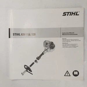 Stihl KM 110 130 Instructions Manual Trimmer - Foto 1 di 4