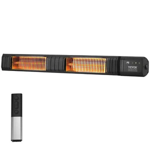 VEVOR Heizstrahler Infrarot 3000 W Wärmestrahler Fernbedienung Timer IP65 - Bild 1 von 12