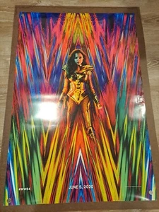 Póster original de Wonder Woman 1985 27x40 lanzamiento teatro doble cara 5 de junio de 2020 - Imagen 1 de 6
