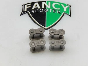 4 OF 428H Chain Master Link (black) FOR ATVS,GO KARTS - Picture 1 of 2