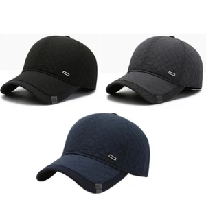 Gorra de Invierno Gorra de Béisbol Ajustable Hombre Mujer Gorra con Orejera - Imagen 1 de 17