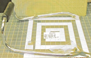 YAMAHA SR185 5H0-21645 CHROME PASSENGER GRAB BAR USED VINTAGE OEM FREE SHIPPING - Picture 1 of 2