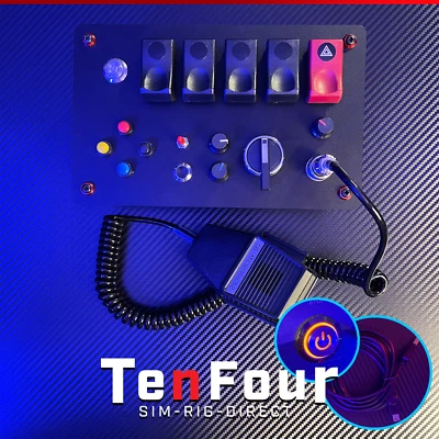 ETS ATS Truck Simulator  25 Functions 17 Buttons Button Box PC Only-TenFour S1 - Bild 1 von 4